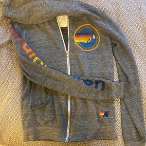 Aviator Nation Laguna Beach Hoodie Size Small
